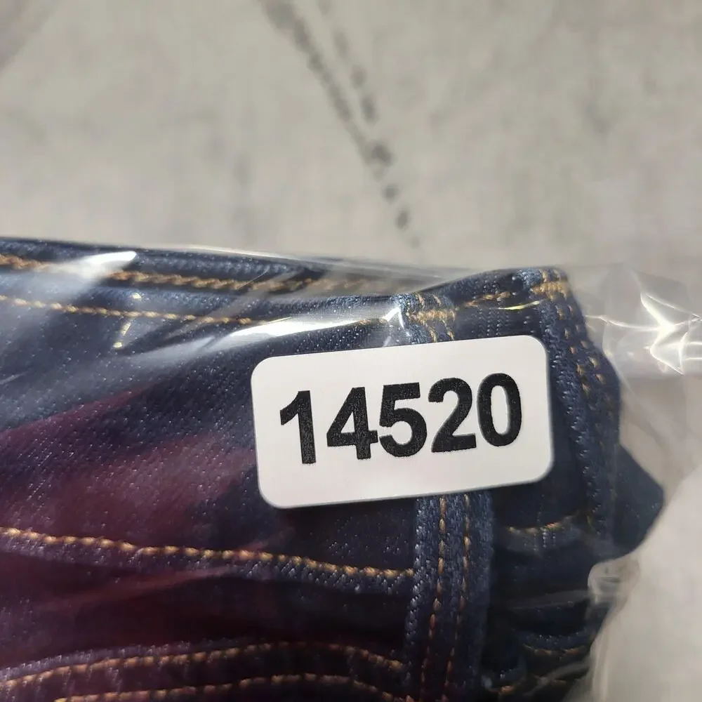 Old Navy Jeans Womens 12 Blue High-Rise WOW Super-Skinny Dark Wash Stretch